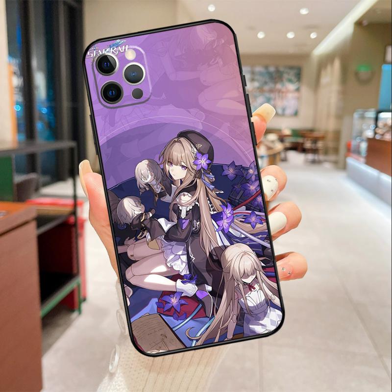 

Чехол для телефона Honkai Star Rail Для iPhone 17 16 15 14 13 11 12 Pro Max mini 16 Plus 16e 17 Air Защитная крышка iPhone 17 Pro