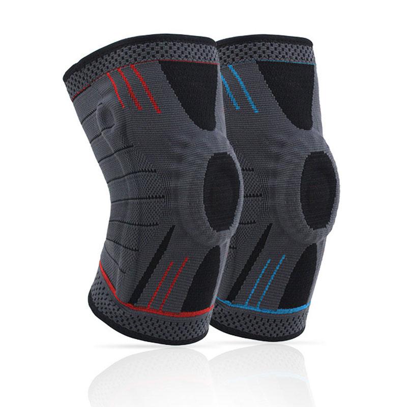 

1Pc Outdoor Sports Knee Brace Compression Sleeve Protective Knee Pad Blue/M
