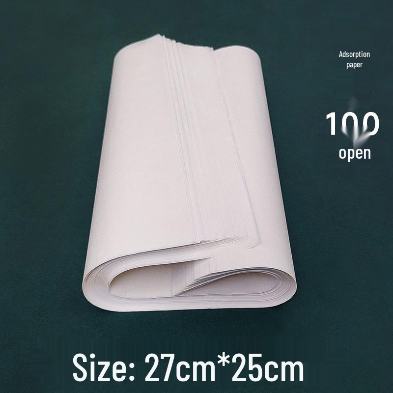 Round Lacquer Art Fan Filter: Disposable Absorbent Paper for Floating Lacquer and Painting