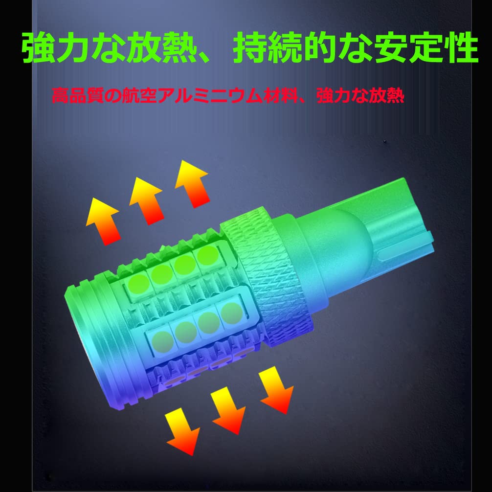 50 Series Prius Application/Compatible Dedicated Design Backlamp LED Intense T16 30W CREE PRIUS 2