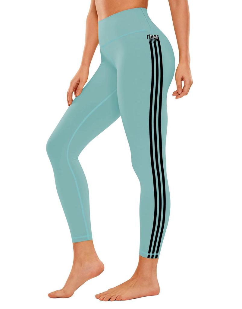 Kadın Yüksek Bel Düz Renk Yoga ve Fitness Pantolonu