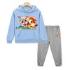 Jungen Mädchen Kapuzen Sportanzüge Zootopia 2 Lässige Hoodies Fleece Sweatshirt Pullover+Hose y2k sudadera Kinder Boutique Kleidung
