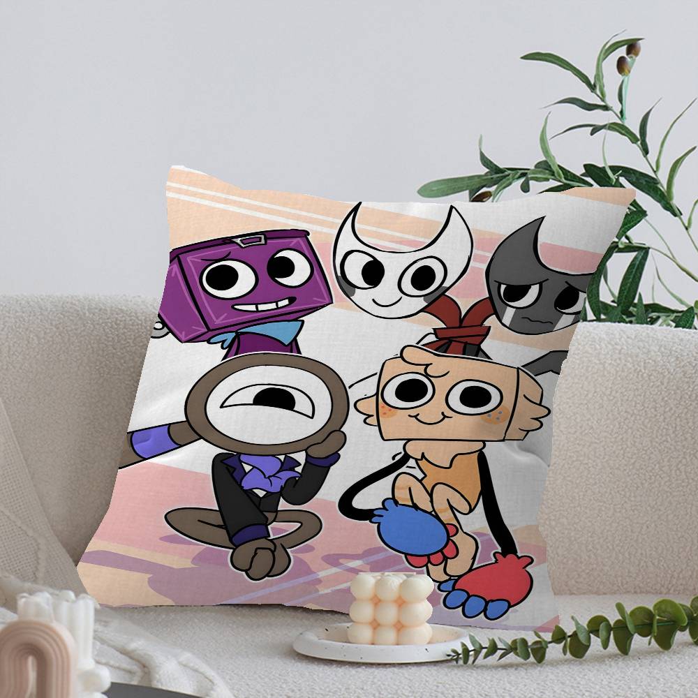 Cartoon D-Dandys Worlds pillow cover sofa cushion cover home room decoration children gift