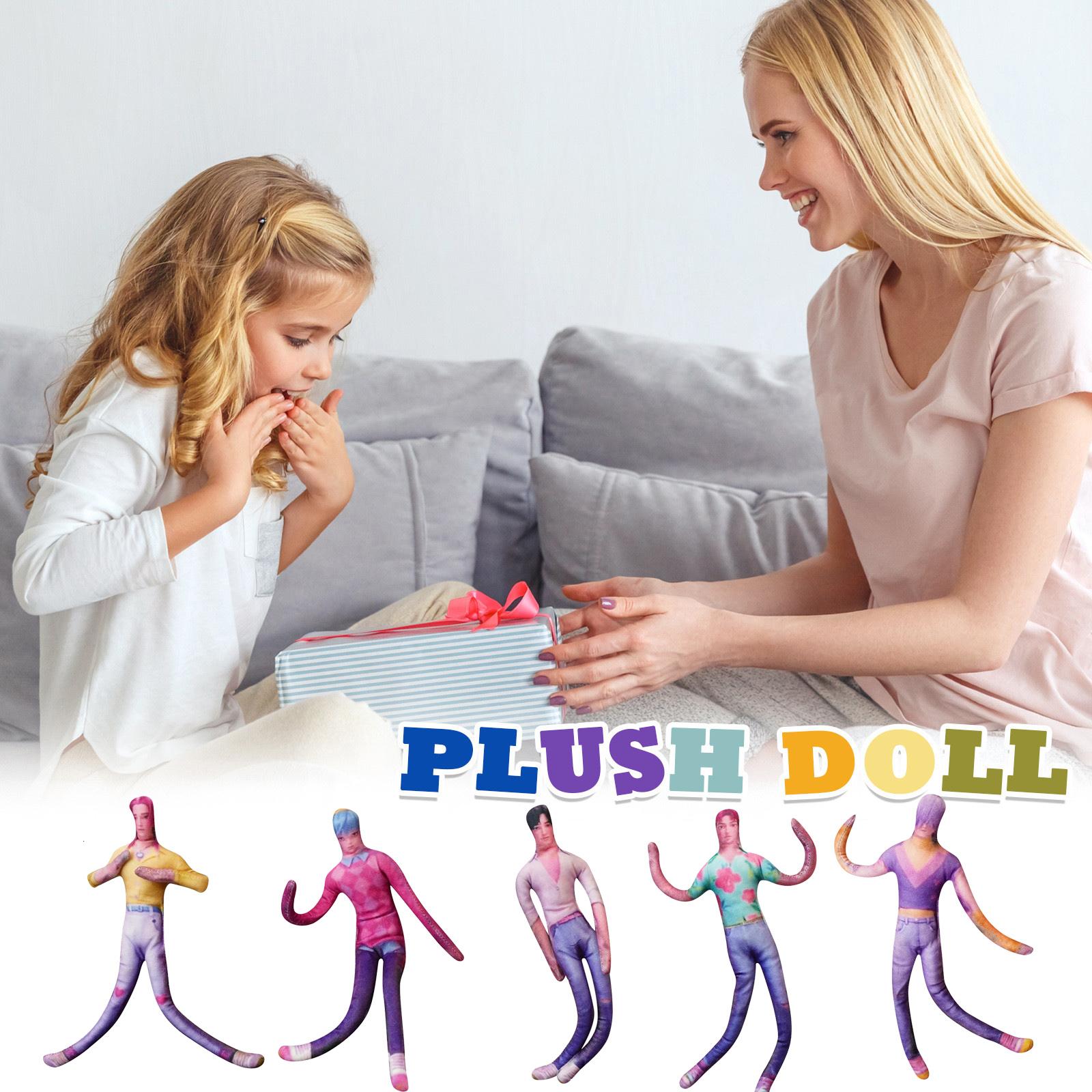 

Плюшевая кукла, Игрушка в подарок, Мультфильм, Детская тряпичная кукла, Детская подарочная подушка One Size