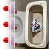 3Pcs Float Valve Membrane Toilet Fill Valve Diaphragm Washer for Toilet Tank Valves and Inlet Valve Membrane Seals