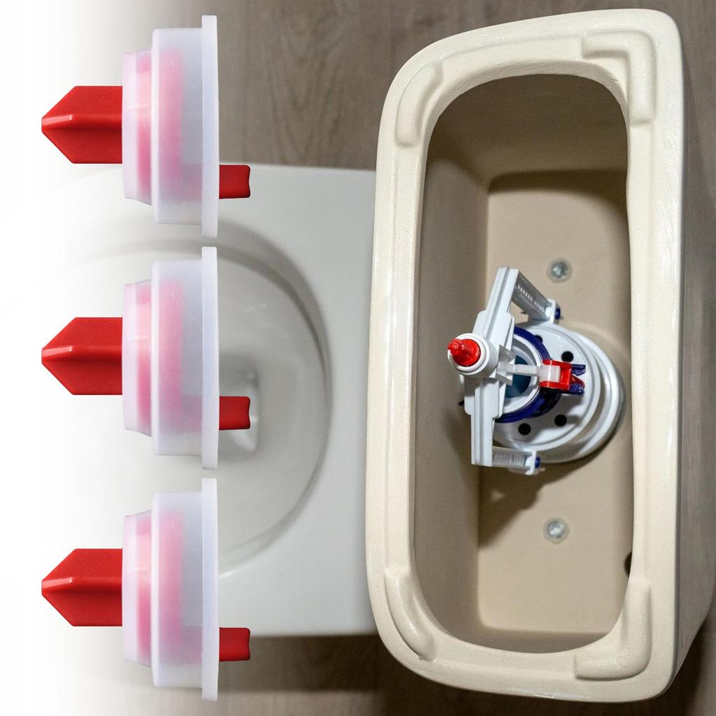 3Pcs Float Valve Membrane Toilet Fill Valve Diaphragm Washer for Toilet Tank Valves and Inlet Valve Membrane Seals