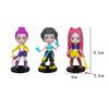 10pcs Kpop Demon Hunters Action Figures Set Derpy Tiger Rumi Mira Zoey Sussy Collectible Dolls Figurines for Fans Gift