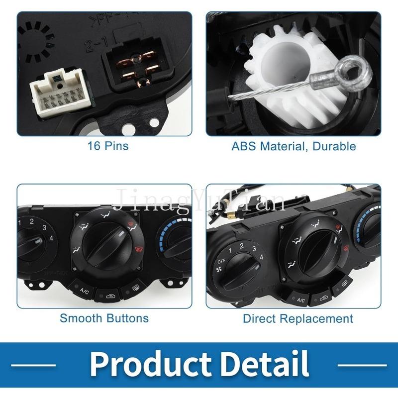 For Buick Excelle HRV Chevrolet Optra Daewoo Lacetti Nubira 2003 - 2012 Air Conditioner AC Heater Control Switch Car Accessories