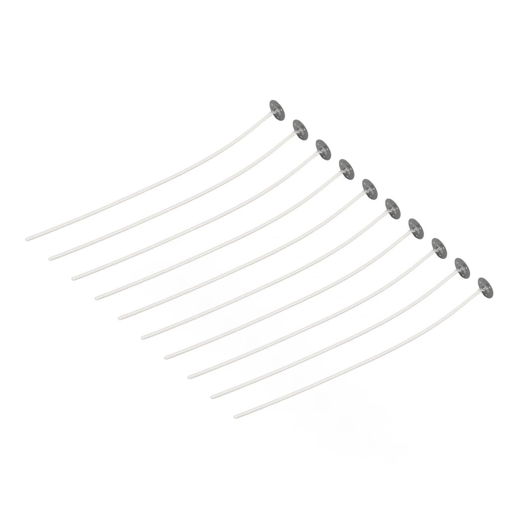 100Pcs 15cm/5.91in Natural Candle Wicks Smokeless Pre Waxed Cotton Candle Core for DIY Scented Candles