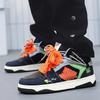 Herren High Top Skate-Schuhe Atmungsaktiv Leicht Nicht Rutschend Sneaker Bequeme Passform Laufschuhe für Herren Freizeitkleidung