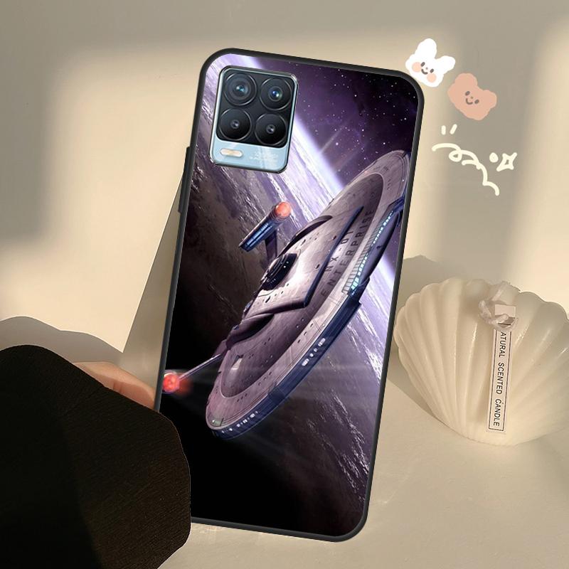 Space Ship Art Case For Realme GT7 Pro GT6 C65 C67 C61 C53 C55 C51 C25 C63 C71 C75 11 12 13 14 15 Pro Plus