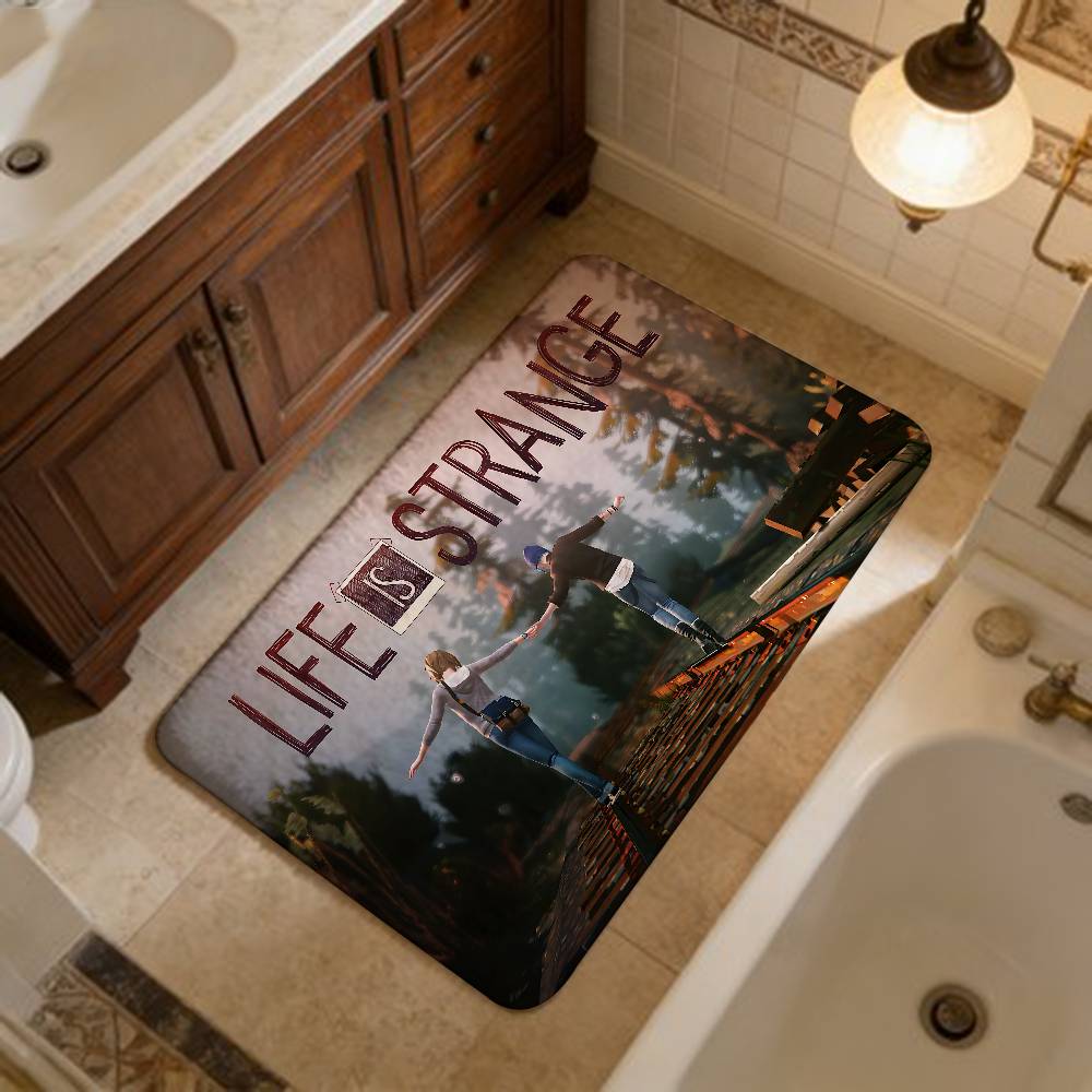 

Game L-Life Is Strange Door Mat Nordic Style Bedroom Living Room Doormat Home Balcony Anti-Slip Alfombra 40x60cm