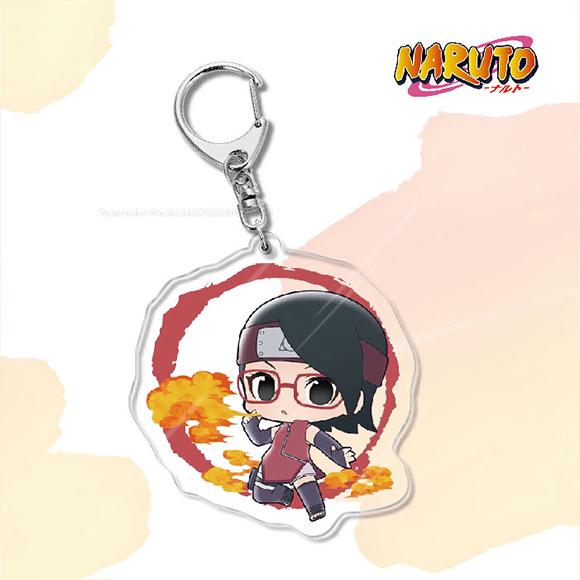 Naruto Haruno Sakura Anime Acrylic Keychain Pendant - Campus Creative Gift
