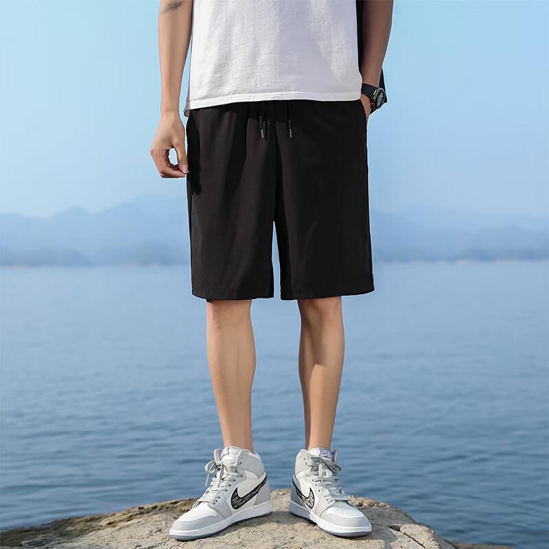 VUUG Men's Summer Quick-Dry Ice Silk Sport Shorts
