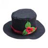 Party Upgrade Christmas Snowman Dress Up Set Combination Wooden Button Pipe Hat Scarf