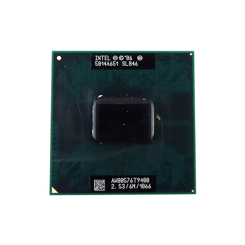 

Intel Core 2 Duo T9400 2.53GHz 6MB Mobile CPU Processor Socket P 478 pins SLB46 SLGE5