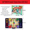 Huaying Extra Large Flying Chess Carpet Mat for Infants and Toddlers - Parent-Child Children's Toy