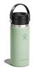 Flex Sip Wide Mouth Stainless Steel Coffee Bottle, 16oz (473ml), Aloe Vera, Insulated and Cold Water Bottle (Official Japanese Product)
