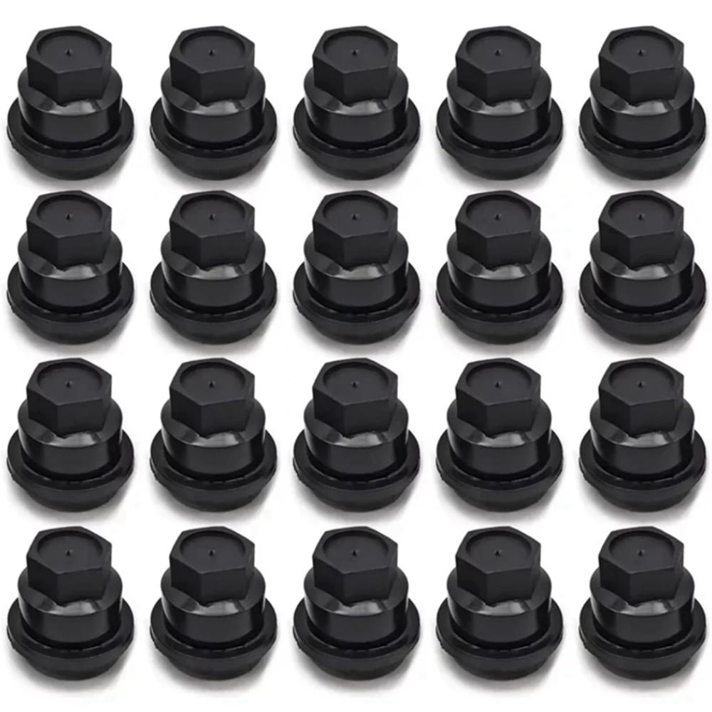 20Pcs Lug Nut Cover Cap For Chevrolet Blazer S10 Pickup Jimmy Oldsmobile Bravada