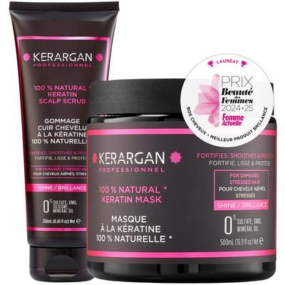 Keratin Maskesi ve Ovma İkilisi - 600ml