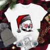 Streetwear Skeleton Christmas T Shirt Santa Skull Harajuku Fashion Shirts FeUnisexUnisex Merry Christmas Vintage T Shirts for Unisex