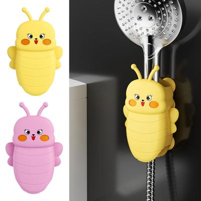 Shower Holder Wall Mount No Punching Strong Load-bearing Shower Head Bracket Bathroom Shower Accessory