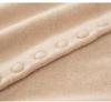 Women's Hand-knit High-neck Cashmere Cardigan - Autumn/Winter Chic