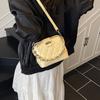 Rhombus Chain Messenger Bag Women's Bag New Summer Niche Design Casual Mouth Gold Bag