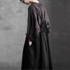 Johnature Japanese Versatile Suspender Dresses For Women Summer High Waist Strap Layered Mori Japanese Dresses