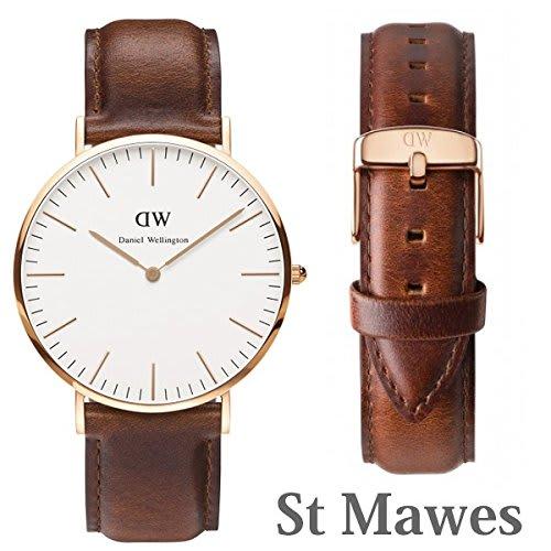 Daniel Wellington 36mm Men's/Women's Leather Analog Watch 0508DW