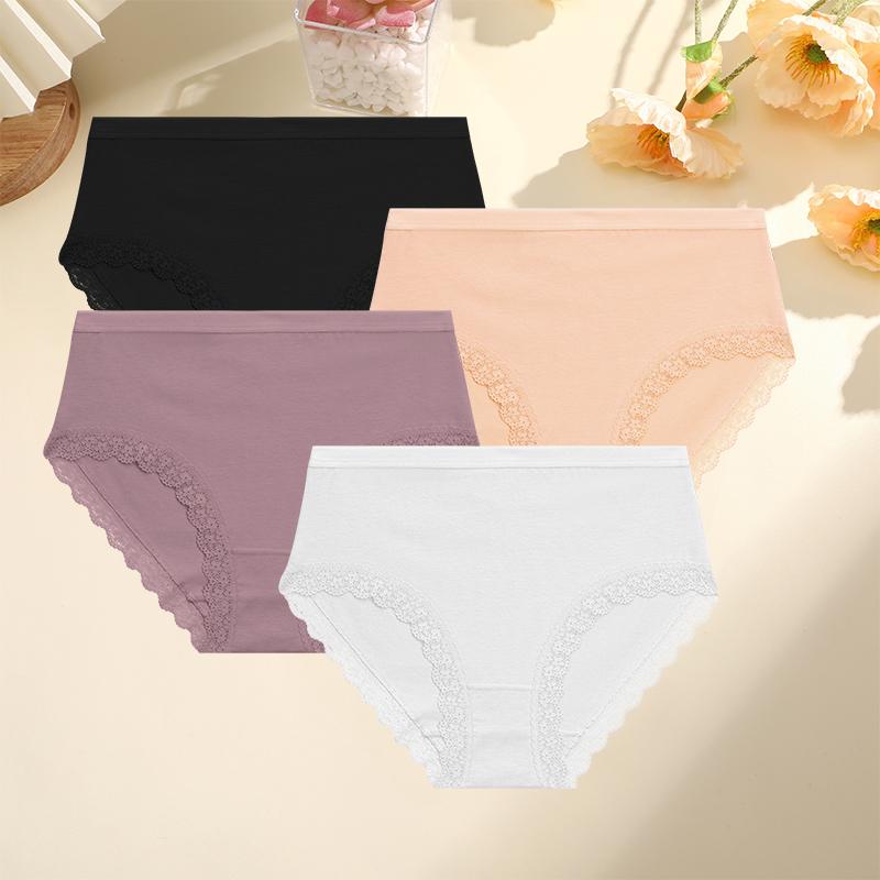 4Pcs Mommy underwear Panty Cotton Briefs Women Seamless Panties Maternity Panties Breath Underwear Female Soft Lingerie