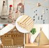 Wooden Dowel Rods Wood Sticks for Crafts, Precut Wooden Rod Sticks Wood Dowels for Craft and DIY Projects, Cake Dowels Hardwood