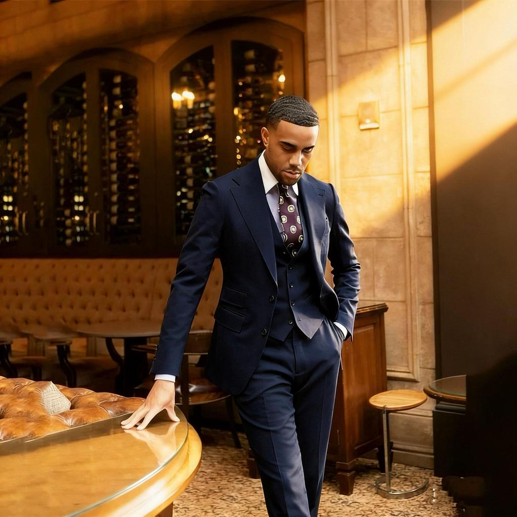 Olive Green Men Suits Formal 3 Pcs Jacket Vest Pants Terno Masculino Notched Lapel Business Wedding Groom Tuxedo Tailor Blazer