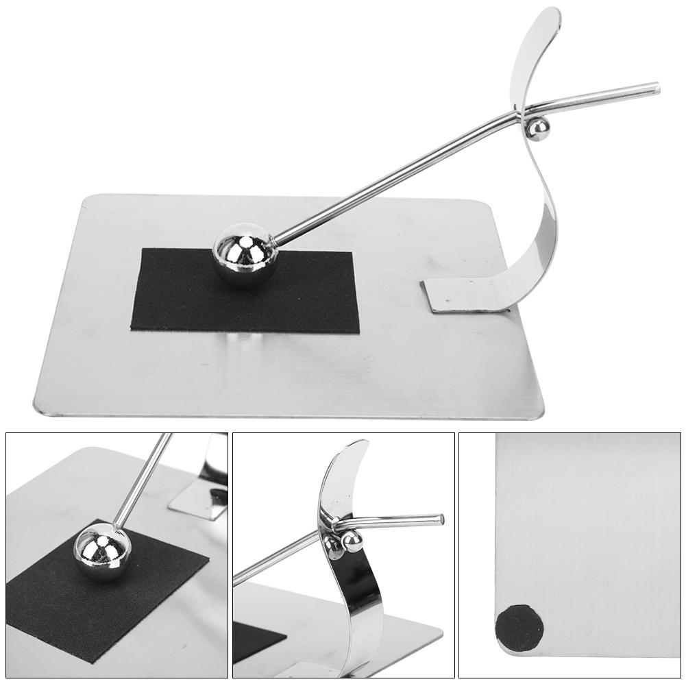 Flat Paper Towel Holder Stainless Steel Business Name Card Clip Decoration Office Supplies