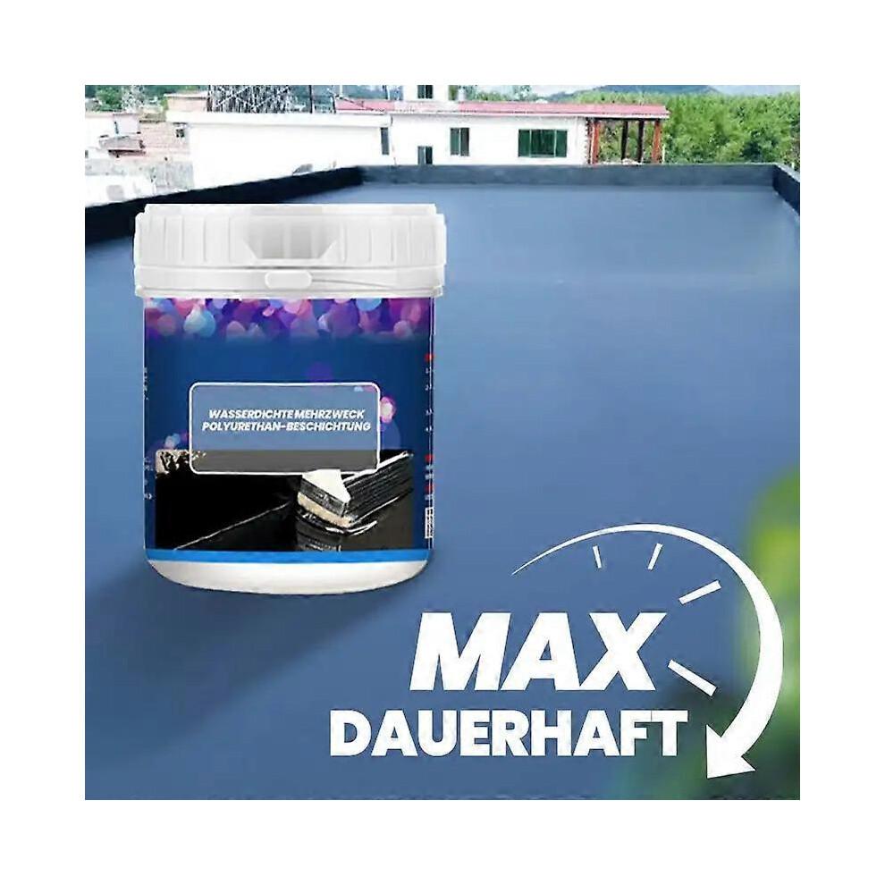 (1kg,White)Roof Coating Waterproof 800g Leakage Waterproof Sealant Multi-Purpose Water-Based Concrete Sealer Crack Filler For Roof Wall