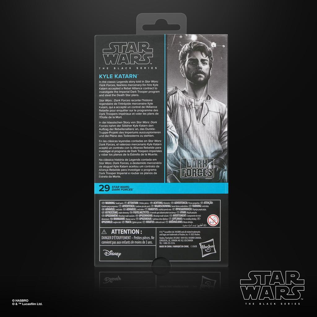 Hasbro Star Wars Black Series Gaming Greats Star Wars Dark Forces Kyle Katarn Premium Collection 15cm Action Figure G2586 (Authentic)