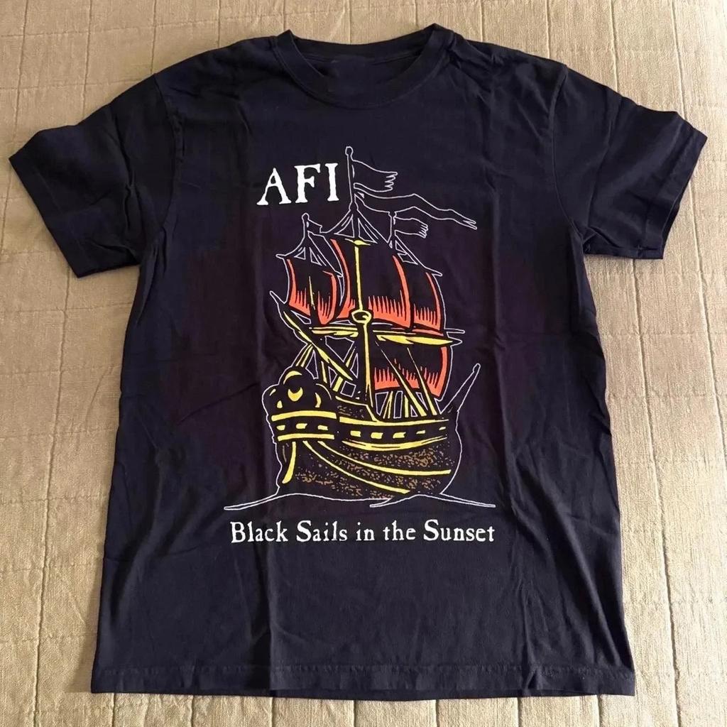 AFI Band Black Sails In The Sunset T Shirt Full Size S-5