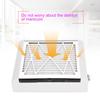40W Nail Fan Art Salon Suction Dust Collector Acrylic UV Gel Machine Nail Dust Collector
