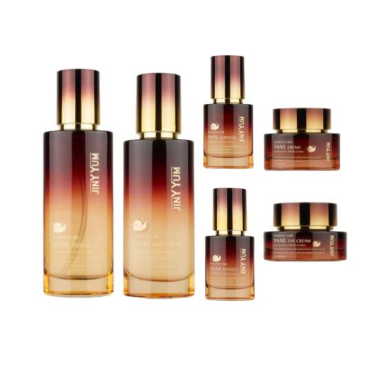 

a0229 Набор Jinium Sensitive Care Snail Skincare из 6 предметов – Отбеливание и против морщин Skincare 6-Piece Set