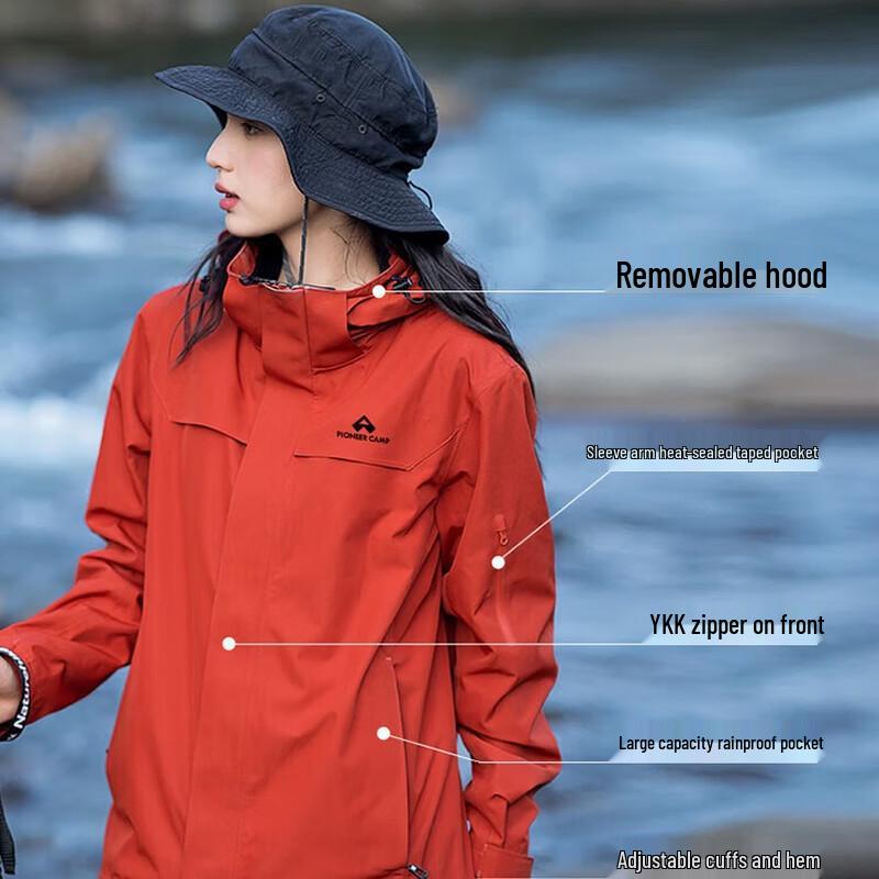 Tuoluzhe Suzaku Totem Outdoor Hiking Jacket S