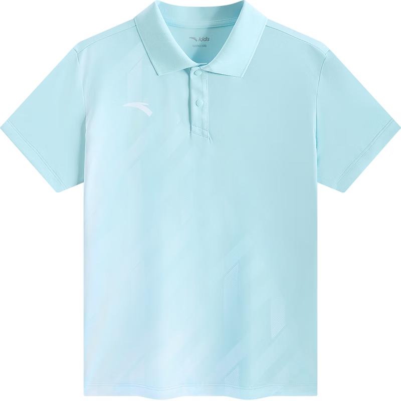 

Anta Boys 2026 Summer Breathable Polo T-Shirt 130