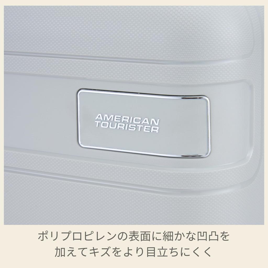 American Tourister LITEVLO Spinner TSA Cool Gray 55/20 Suitcase, Approved, Carry-on Compatible, 35L, 55cm, 2.1kg,