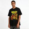 Funny Boxing Gorilla Print Tee Trendy Fight Theme Casual Short Sleeve Pure cotton T-shirt