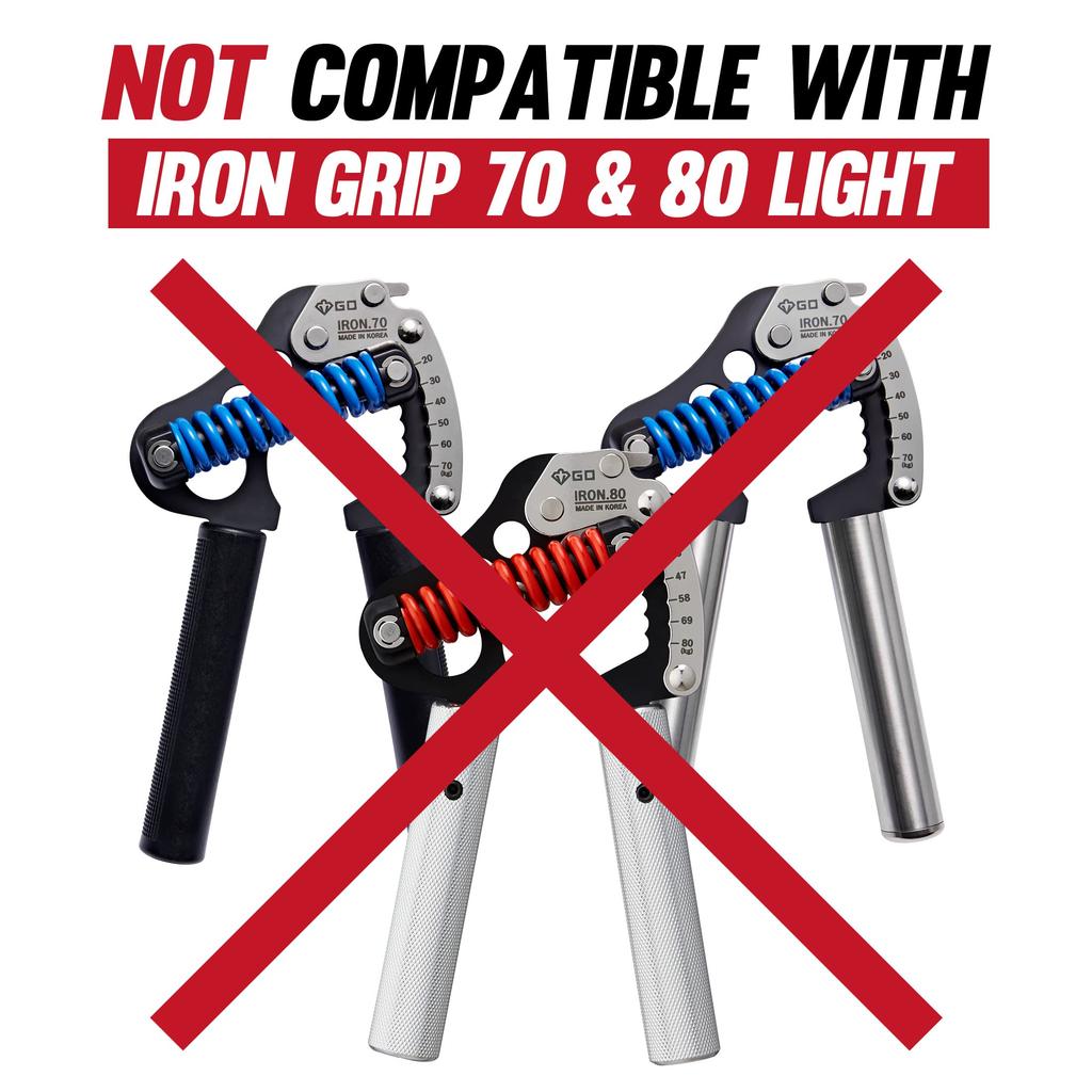 GD Iron Grip EXT Modelo GD Pinza Fortalecimiento de Dedos Agarre de Mano Ejercitador de Mano Pinza de Mano Ajustable Premium Mejorada para Escaladores