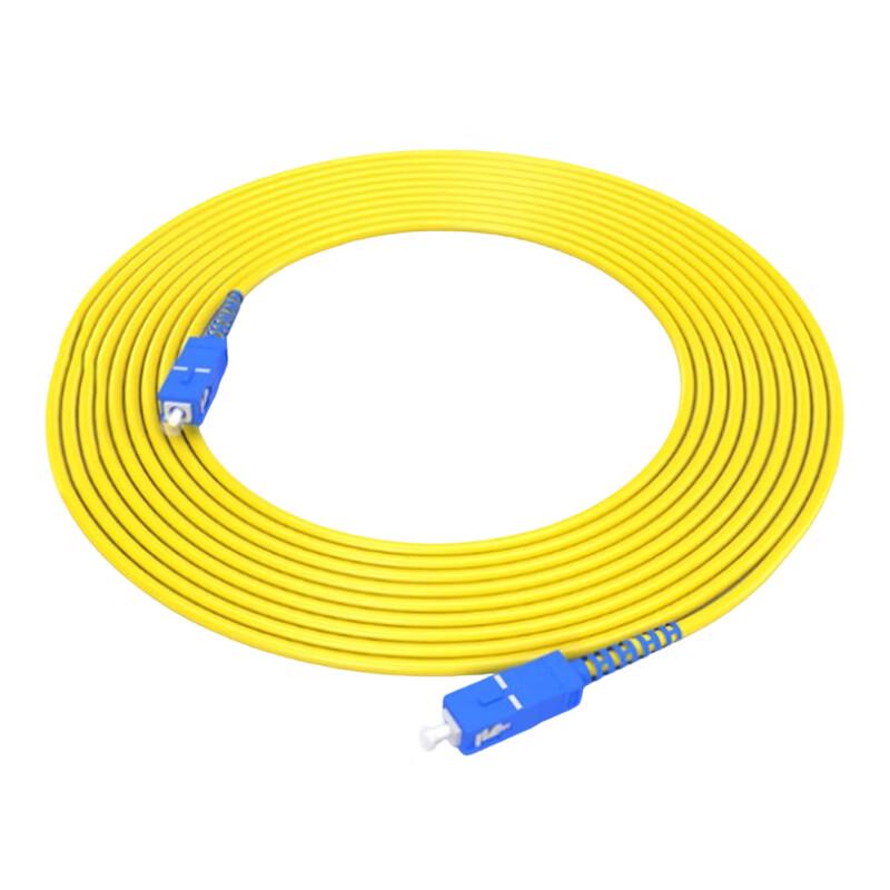 Single-mode 10 Gigabit SC-SC Duplex Fiberoptisk Patchkabel