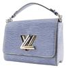 Louis Vuitton Twist MM Shoulder Bag M50271 Epi Denim Epi Leather Women Used