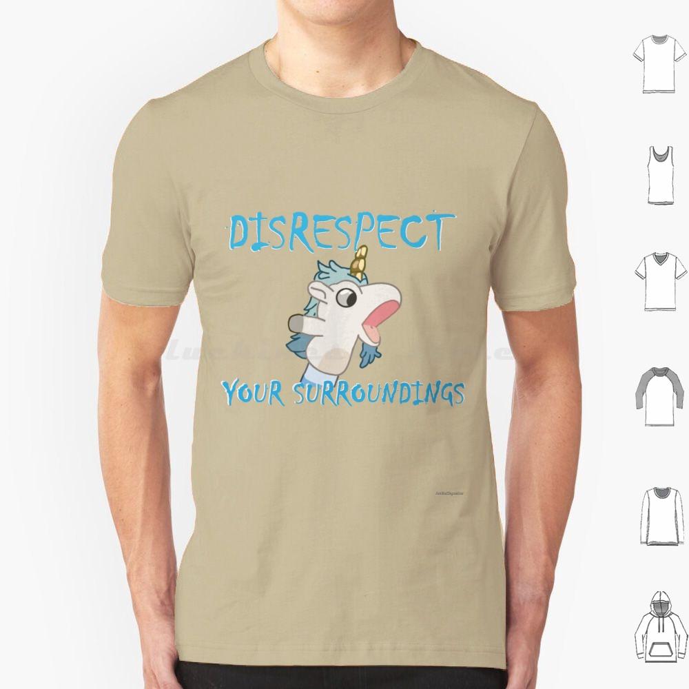Unicorse Disrespect Your Surroundings T Shirt Big Size 100 Cotton Funny Unicorse Heeler Bandit Heeler Unicorse Heeler Kids S