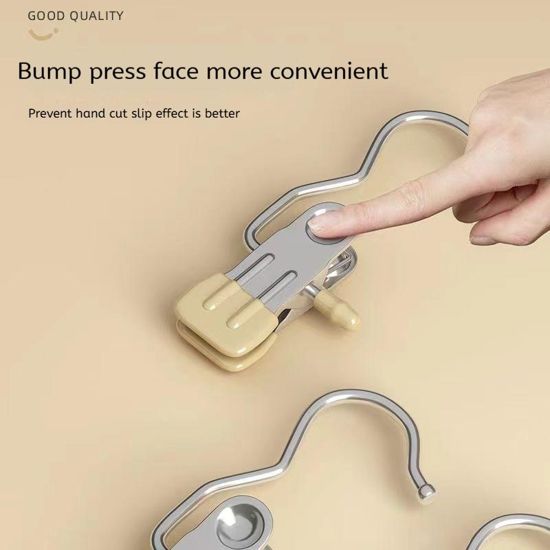 10-100pcs Stainless Steel Clothespins Laundry Clothes Pegs Hook Portable Hanging Clothes Clip Wardrobe Clothes Organizer Hanger