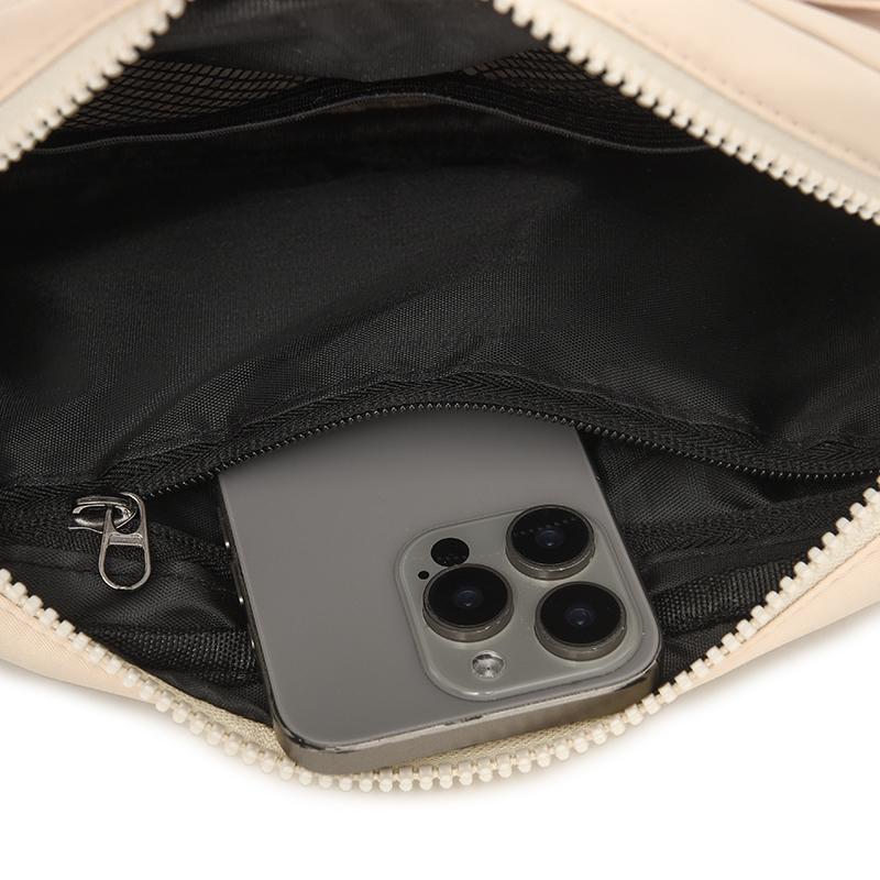 Nuova Borsa a Spalla da Uomo Leggera Tracolla Regolabile Borsa a Tracolla a Mani Libere Multitasche Unisex Borsa da Sotto Braccio Uso Quotidiano