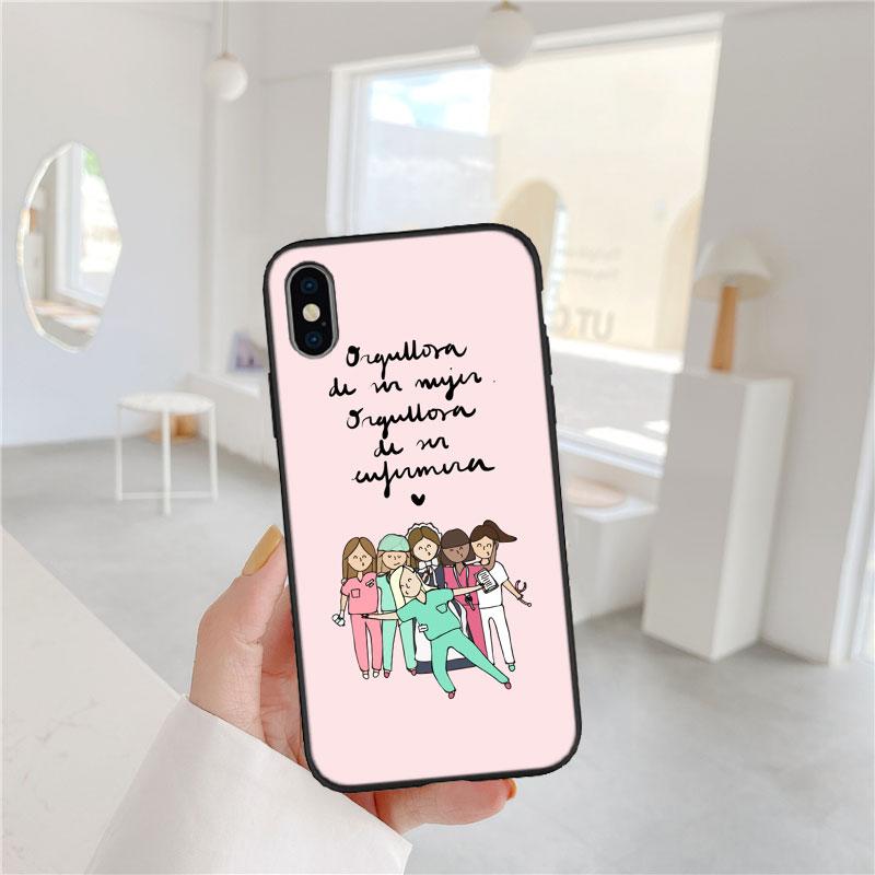 PP50 Nurse Doctor Stethoscope Soft Shell Phone Case for Xiaomi Xiaomi Poco M4 M5 M6 M7 X3 X6 X7 F8 Ultra Pro GT NFC